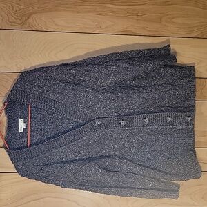 Ava & Viv Women's Charcoal Cardigan